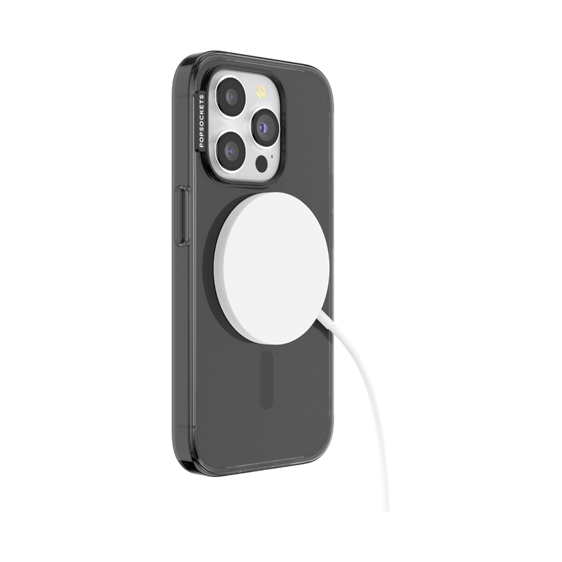 PopCase MagSafe for iPhone 15 Pro - Translucent Black