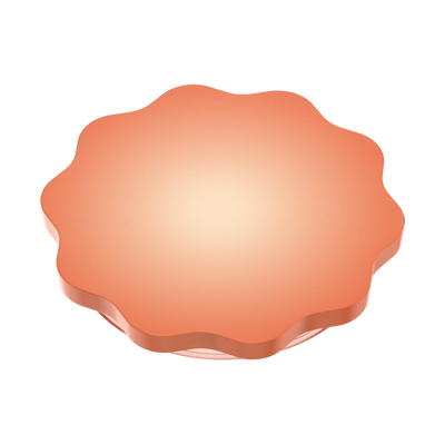 Molded Flower Apricot
