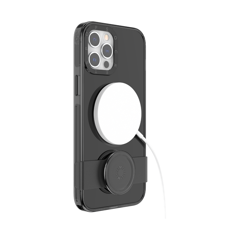 PopSockets - PopCase MagSafe for iPhone 12 Pro Max - Black