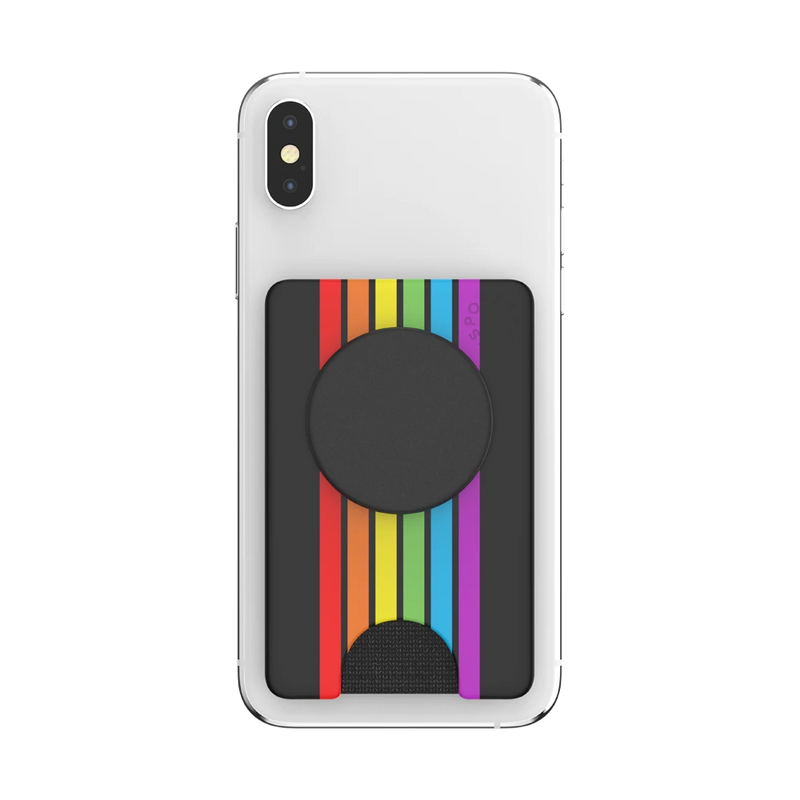 PopWallet+ - Rainbow Stripes