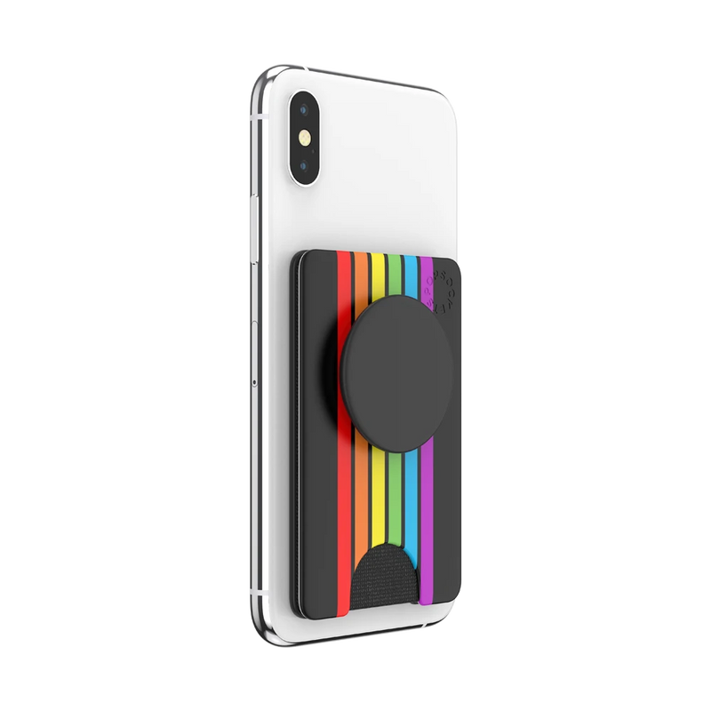 PopWallet+ - Rainbow Stripes