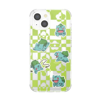 PopCase MagSafe for iPhone 13/14 - Pokemon Bulbasaur Lime Party