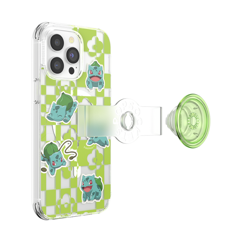 PopCase MagSafe for iPhone 14 Pro Max - Pokemon Bulbasaur Lime Party