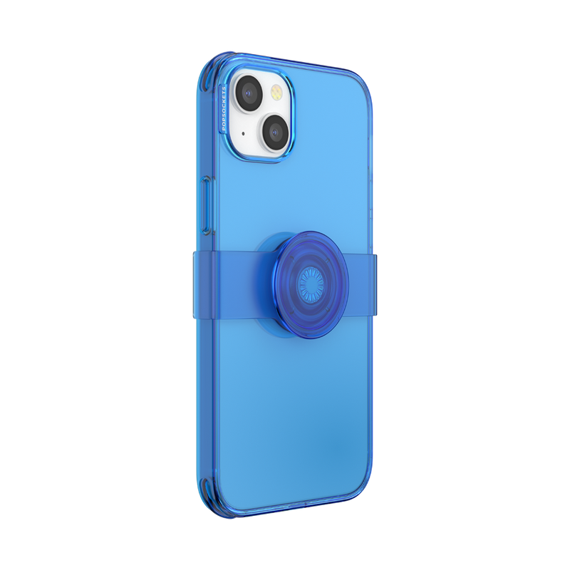 PopCase for iPhone 14 Plus - Translucent Santorini Blue