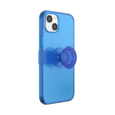 PopCase for iPhone 14 Plus - Translucent Santorini Blue