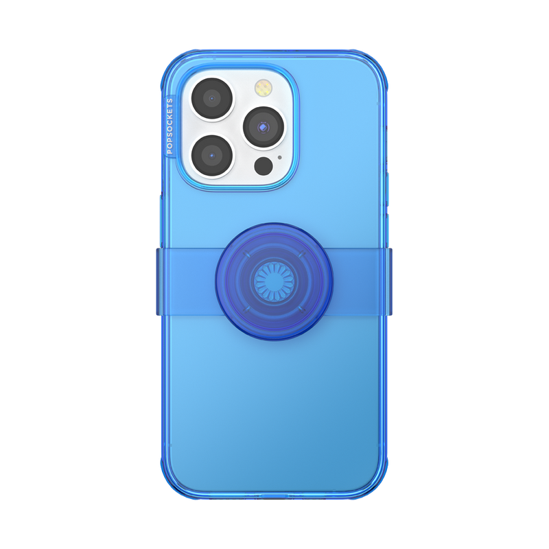 PopCase for iPhone 14 Pro - Translucent Santorini Blue